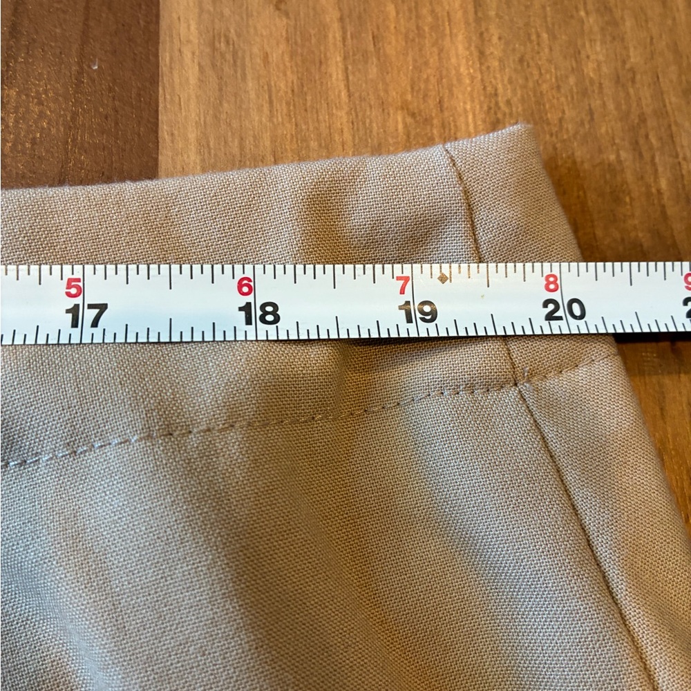 Talbots Classic Khaki Hollywood Pants - Picture 9 of 11